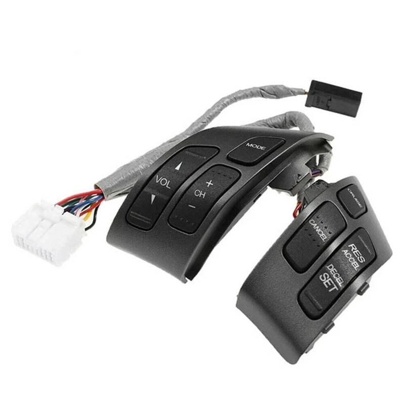 KAMPYTZX Auto Lenkrad Knopf Schalter Für Honda Accord 2003-07 Multifunktions Lenkrad Cruise Volumen Control Schalter Taste 35880-SDB-A21 35880-SDB-A01ZA von KAMPYTZX
