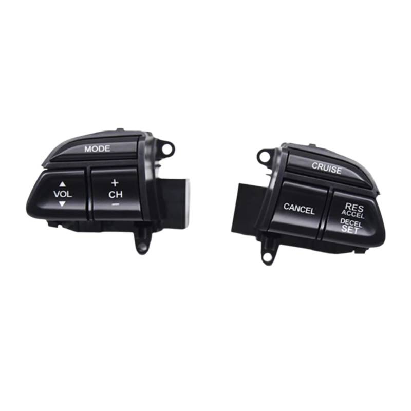 KAMPYTZX Auto Lenkrad Knopf Schalter Für Honda Accord 2008-2012 Auto Lenkrad Audio Control Taste Tempomat Schalter mit Kabelbaum von KAMPYTZX