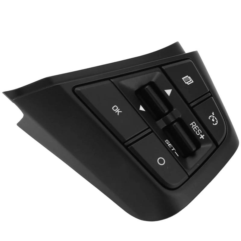 KAMPYTZX Auto Lenkrad Knopf Schalter Für Hyundai Creta Ix25 2.0L Vorne Rechts Lenkrad Tempomat Tasten 96710-C9000 96710C9000 von KAMPYTZX