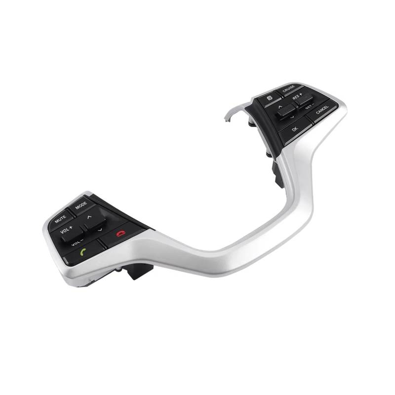 KAMPYTZX Auto Lenkrad Knopf Schalter Für Hyundai Elantra 1.6L Auto Control Volumen Kanal Telefon Tempomat Lenkrad Tasten Schalter von KAMPYTZX