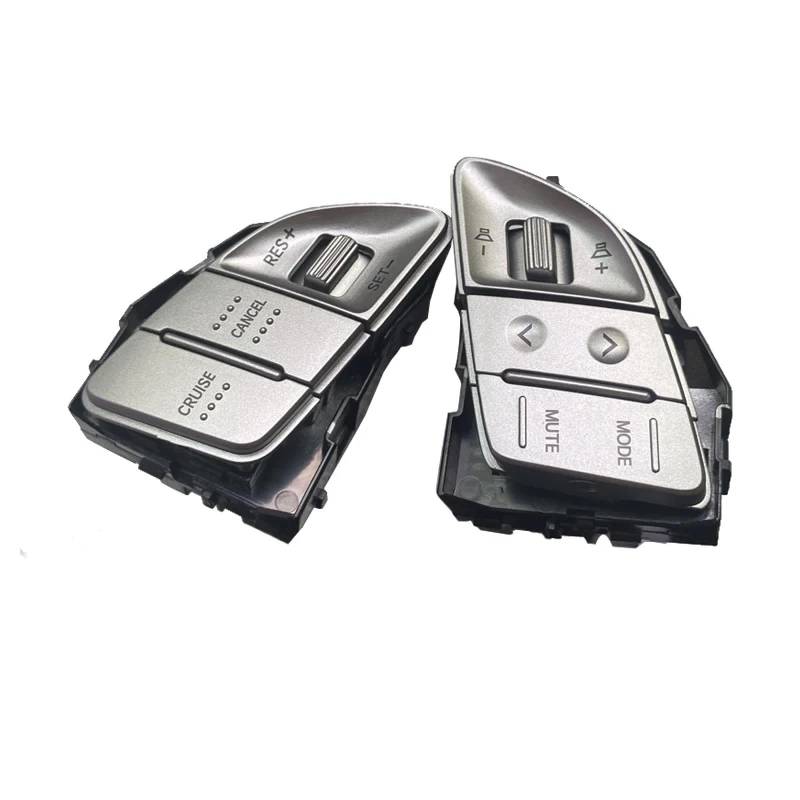 KAMPYTZX Auto Lenkrad Knopf Schalter Für Hyundai IX35 Tucson Auto Control Switch Assembly Tempomat Tasten Lenkrad Taste 96700-2S900 96700-2S926 von KAMPYTZX