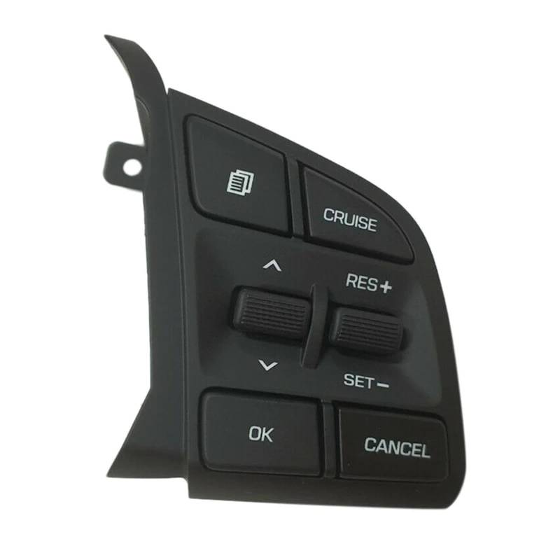 KAMPYTZX Auto Lenkrad Knopf Schalter Für Hyundai Tucson 2016-2018 Auto Lenkrad Tempomat Schalter Speed ​​Control Schalter RH 96720-D32004X von KAMPYTZX