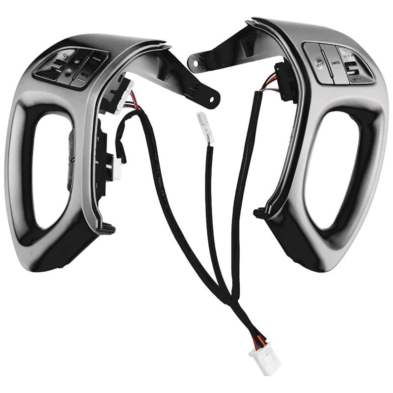 KAMPYTZX Auto Lenkrad Knopf Schalter Für Hyundai Tucson IX35 2010-15 Multifunktions-Lenkrad-Taste Auto Cruise Control Schalter 96700-2S900 967002S600SAS von KAMPYTZX
