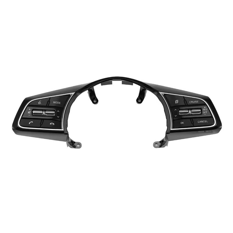 KAMPYTZX Auto Lenkrad Knopf Schalter Für Kia Cerato K3 2019-2023 Volumen Bluetooth Tempomat Taste Multifunktions Lenkrad Schalter 96720M6120 von KAMPYTZX