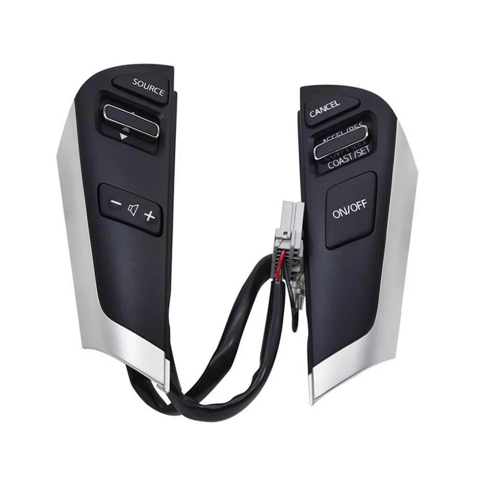 KAMPYTZX Auto Lenkrad Knopf Schalter Für Nissan Elgrand E52 08-12 Teana j32 Auto Lenkrad Tempomat Taste Audio Volumen Control Schalter 255501AAIASG KAMPYTZX Auto Lenkrad Knopf Schalter Für Nissan Elgrand E52 08-12 Teana j32 Auto Lenkrad Tempomat Taste Audio Volumen Control Schalter 255501AAIASG von KAMPYTZX