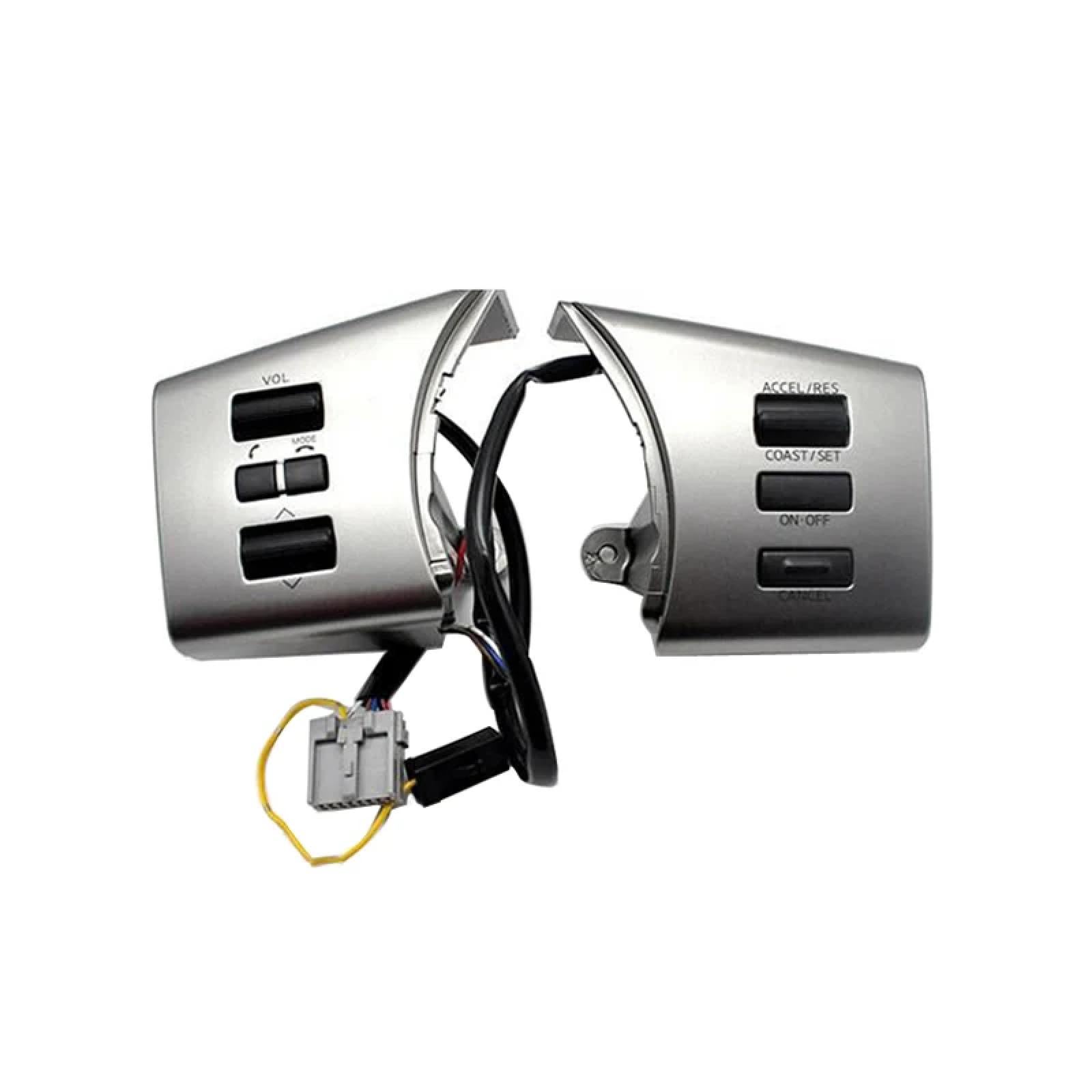 KAMPYTZX Auto Lenkrad Knopf Schalter Für Nissan Pavilion 2012 Navara 2010 48430 ZL91C 48430 2Z511 Auto Teile Auto Tempomat Tasten KAMPYTZX Auto Lenkrad Knopf Schalter Für Nissan Pavilion 2012 Navara 2010 48430 ZL91C 48430 2Z511 Auto Teile Auto Tempomat Tasten von KAMPYTZX