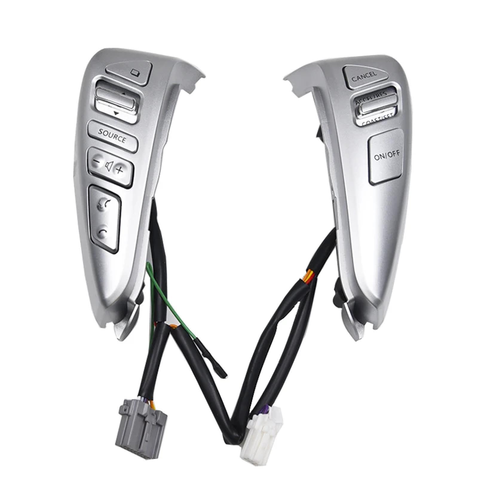 KAMPYTZX Auto Lenkrad Knopf Schalter Für Nissan Sentra Livina Almera Cube Versa Sunny Lenkrad Musik Lautstärke Taste Tempomat Tasten 25550-3DA6A KAMPYTZX Auto Lenkrad Knopf Schalter Für Nissan Sentra Livina Almera Cube Versa Sunny Lenkrad Musik Lautstärke Taste Tempomat Tasten 25550-3DA6A von KAMPYTZX