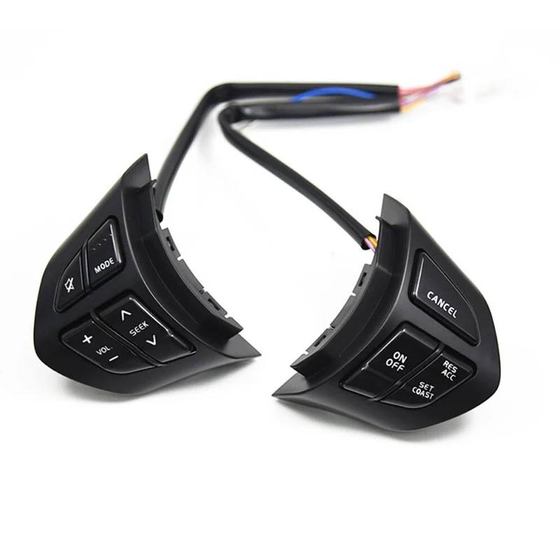 KAMPYTZX Auto Lenkrad Knopf Schalter Für Suzuki Grand Vitara 07-13 Auto-Lenkrad-Tempomat-Tasten Multifunktions-Lenkrad-Taste GS13114630 von KAMPYTZX