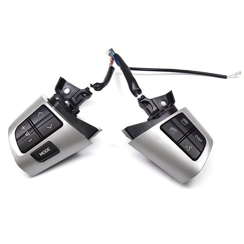 KAMPYTZX Auto Lenkrad Knopf Schalter Für Toyota Corolla 2006-2013 Teile Volumen Control Schalter 8425002230 84250-42070 Auto Multi-Funktion Lenkrad Taste von KAMPYTZX