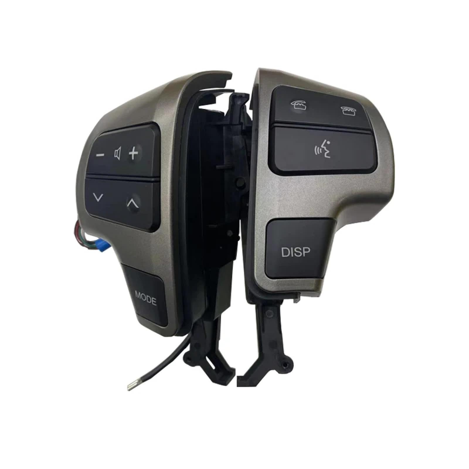 KAMPYTZX Auto Lenkrad Knopf Schalter Für Toyota Land Cruiser LC20 2010-2015 84250-0N160 Auto-Lenkrad-Telefon-Lautstärkemodus-Anzeige-Steuertasten 84250-60440 KAMPYTZX Auto Lenkrad Knopf Schalter Für Toyota Land Cruiser LC20 2010-2015 84250-0N160 Auto-Lenkrad-Telefon-Lautstärkemodus-Anzeige-Steuertasten 84250-60440 von KAMPYTZX