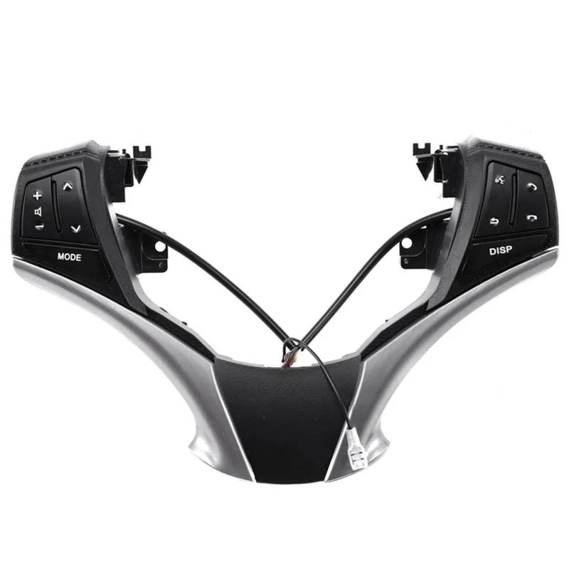 KAMPYTZX Auto Lenkrad Knopf Schalter Für Toyota Yaris 2013-2016 10 Key Control Schalter 84250-0D120 84250-0D120-E0 Multifunktionale Lenkrad von KAMPYTZX