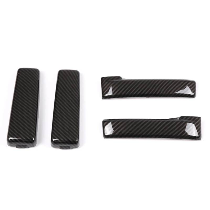 KAMPYTZX Auto türgriff Abdeckung Für Toyota FJ Cruiser 2007-2021 ABS Auto Innen Tür Griff Schüssel Panel Abdeckung Trim Dekorative Zubehör Carbon Faser von KAMPYTZX