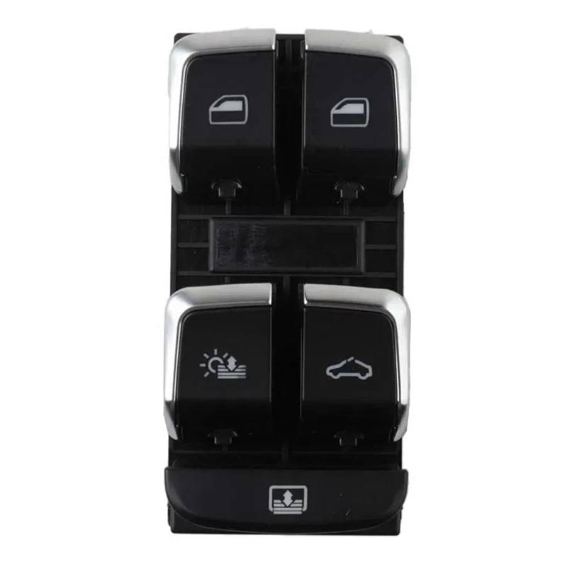 KAMPYTZX Autofensterschalter Für Audi A8/S8 Quattro 2011-2018 Linkslenker 4H0959851G Master Fensterheber Control Schalter Taste von KAMPYTZX