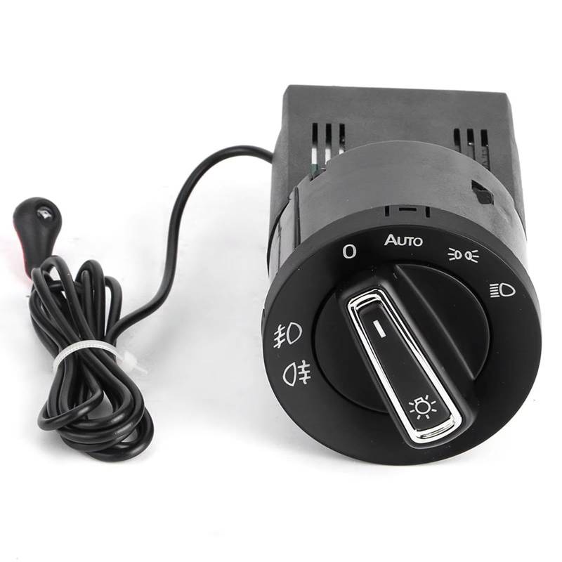 KAMPYTZX Scheinwerferschalter Für VW Golf Bora MK4 1999-04 Für Sitz 1C0941531 Scheinwerfer Lampe Control Schalter Licht Sensor Modul Auto Scheinwerfer Schalter von KAMPYTZX