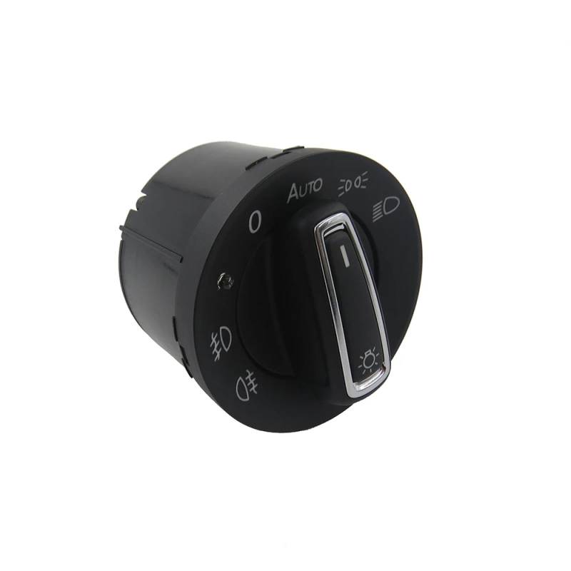 KAMPYTZX Scheinwerferschalter Für VW Golf MK5 MK6 Passat B6 CC Touran Tiguan 06-19 5ND941431E Auto Chrom Automatische Licht Sensing Scheinwerfer Schalter von KAMPYTZX