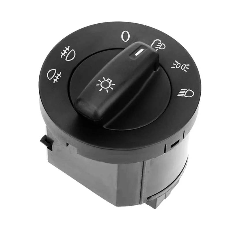 KAMPYTZX Scheinwerferschalter Für Volkswagen CC Golf 5 6 Caddy Passat B6 Touran 03-16 1K0941431N Scheinwerfer Schalter Lampe Knob Control Schalter von KAMPYTZX