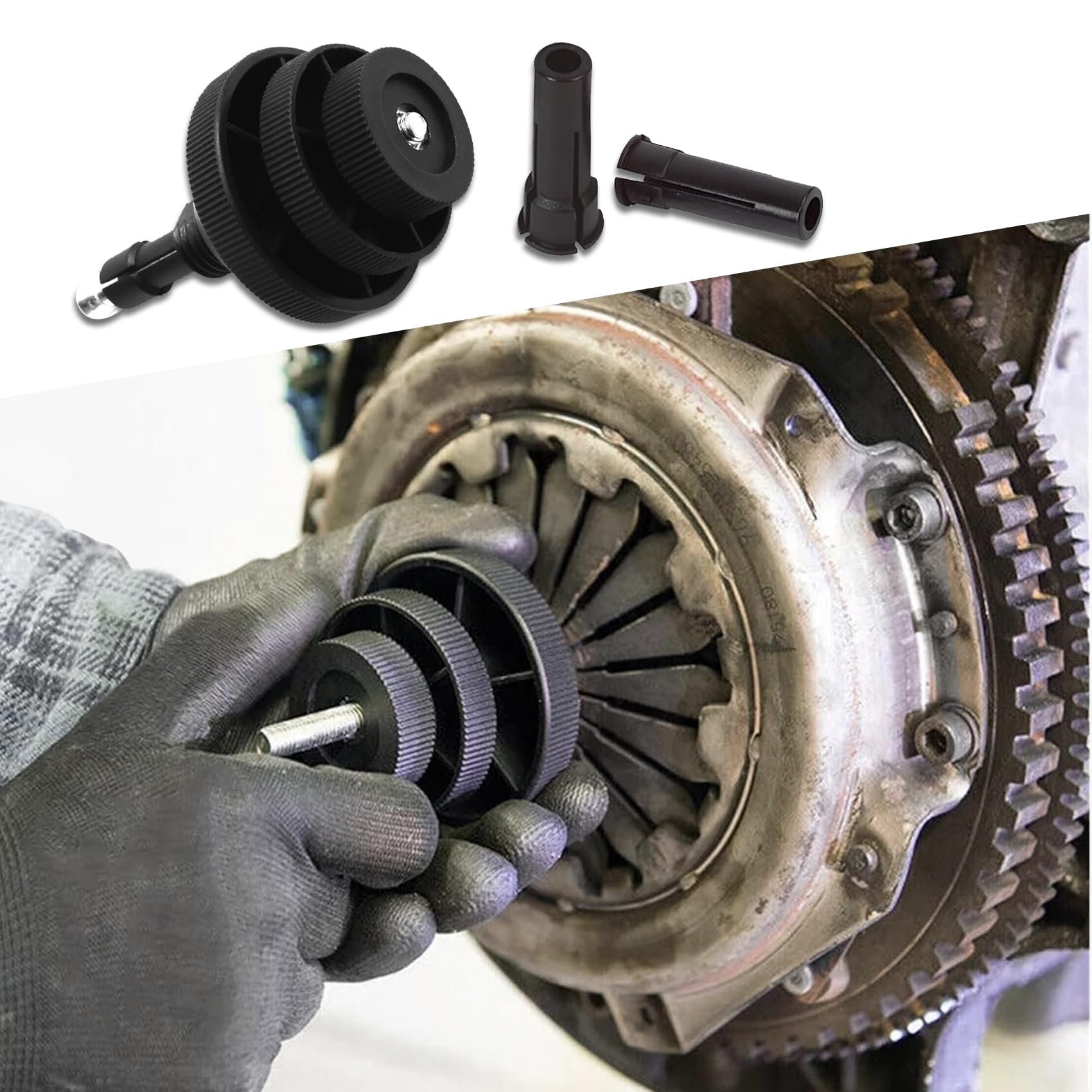 Kupplungsausrichtungswerkzeug-Kit für Auto, Kupplungsausrichtungs-Zentrierwerkzeug, Auto-Kupplungsplatten-Korrekturwerkzeug, Automobil-Zentrierungs-Installationszubehör, Kupplungsausrichtungswerkzeug-Kit für Auto, Kupplungsausrichtungs-Zentrierwerkzeug, Auto-Kupplungsplatten-Korrekturwerkzeug, Automobil-Zentrierungs-Installationszubehör, von KANDUJIMU