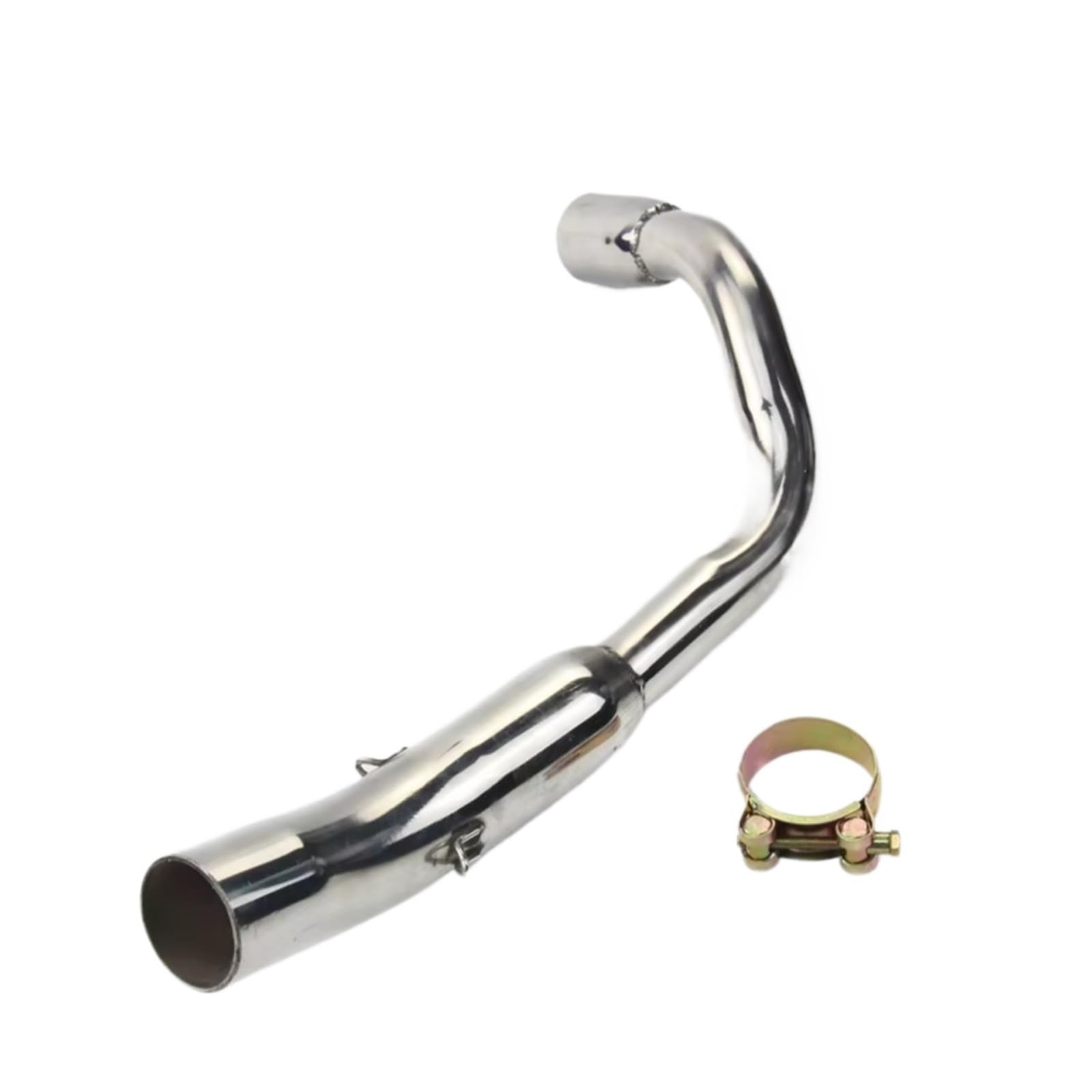 KANGBOZ Für Cb600 Cb600F Für Hornet 600 Motorrad Auspuff Mittleren Link Rohr Modifizierte Schalldämpfer Moto Für Escape Motocross Motorrad Auspuffrohr(Size2) von KANGBOZ