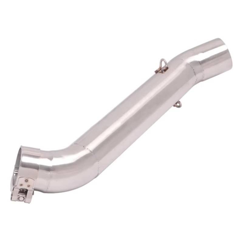 KANGBOZ Für VFR1200 VFR1200F Motorrad Für Escape Exhaust Modifizierter 51-mm-Schnittstellen-Mittelverbindungsrohr-Schalldämpfer Motorrad-Auspuffadapter Motorrad Auspuffrohr von KANGBOZ