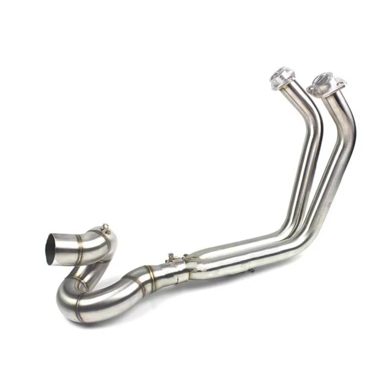 KANGBOZ Für Z650 Ninja650 2017 2018 2019 2020 2021 51mm Motorrad Auspuff Vorne Link Rohr Motorrad Modifizierte Auspuffrohr Schläuche Piping Motorrad Auspuffrohr von KANGBOZ