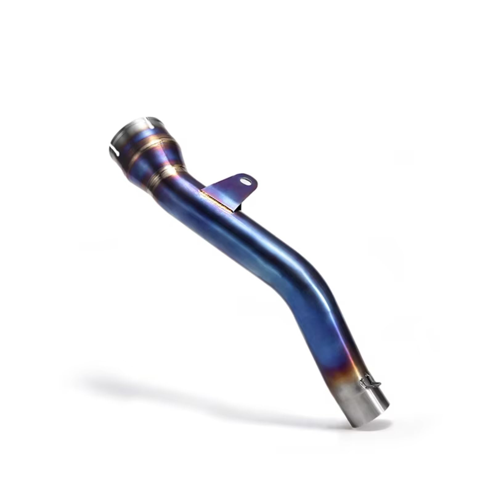 KANGBOZ Für ZX10R 2021 2022 2023 2024 Motorrad-Auspuffanlage Ändern Für Titanlegierung Mittelverbindungsrohr Slip-On Racing Line Für Escape Motorrad Auspuffrohr(Blue) von KANGBOZ