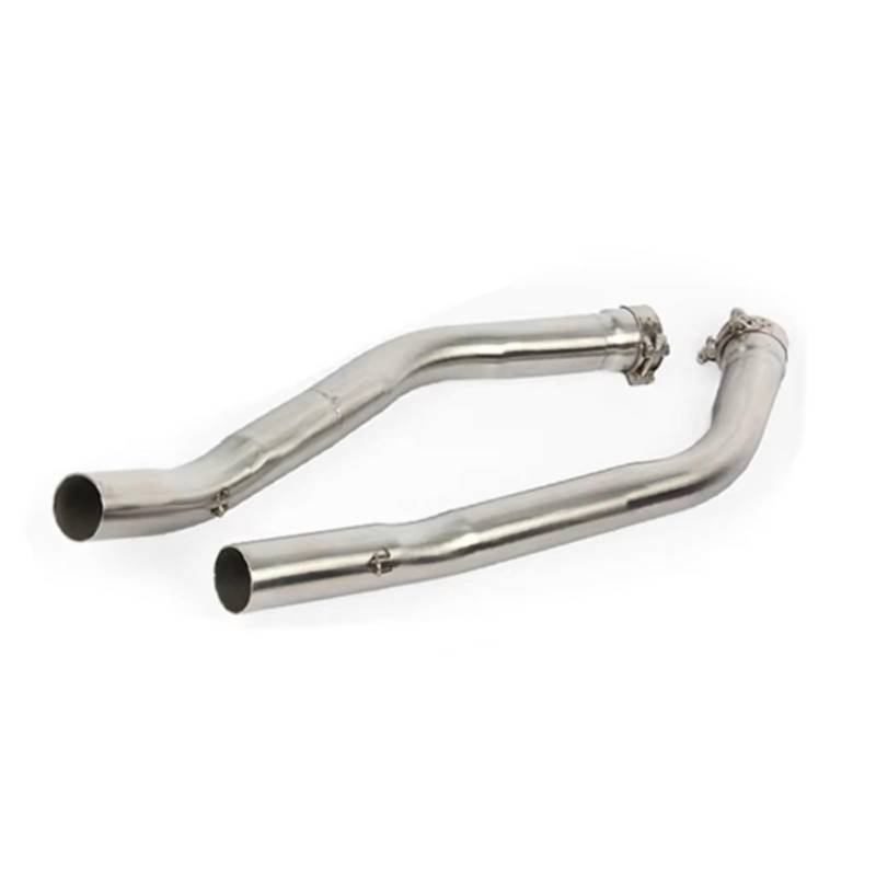 KANGBOZ Für ZX14 ZX14R ZZR1400 2006 2007 2008 2009 2010 2011 2012 2013 2014 2015 2016 Motorradauspuff Für Fluchtsysteme Mittelverbindungsrohr Motorrad Auspuffrohr von KANGBOZ