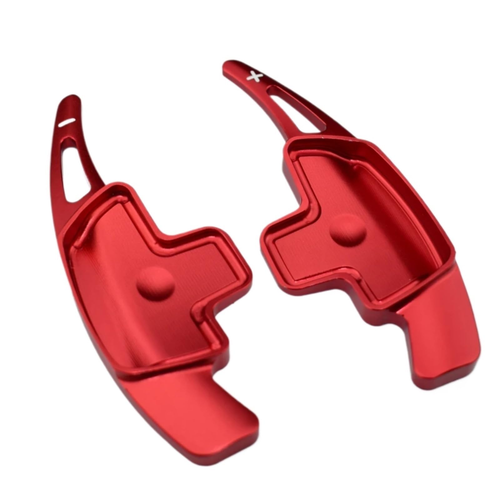 KANGBOZ Kompatibel Mit Benz Für W205 S205 C117 X156 C292 2015 2016 2017 Lenkrad-Schaltwippenverlängerung Ersatz-Schalthebel Auto-Universal-Picks Auto Schaltwippen(Red) von KANGBOZ