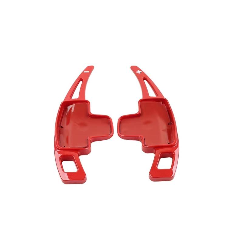 KANGBOZ Kompatibel Mit Benz Für W205 S205 C292 2015–2017 Für W212 2010–2016 Auto-Lenkrad-Controller Schaltwippen-Verlängerungszubehör Auto Schaltwippen(Red) von KANGBOZ