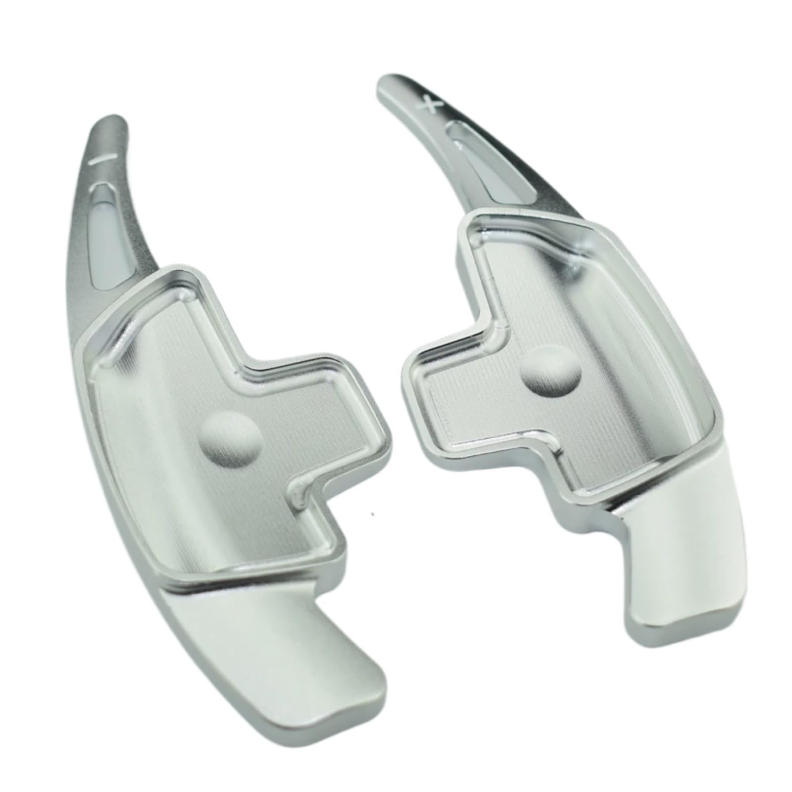KANGBOZ Kompatibel Mit Benz Für W212 V212 S212 2014–2016 Für W176 2013–2017 Auto-Lenkrad-Controller-Schaltwippenverlängerung Ersatzschalthebel Auto Schaltwippen(Silver) von KANGBOZ