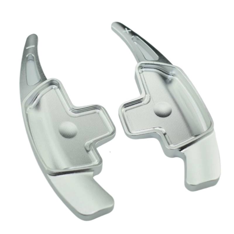 KANGBOZ Kompatibel Mit Benz Für W212 V212 S212 2014–2016 Für W176 2013–2017 Auto-Lenkrad-Controller-Schaltwippenverlängerung Ersatzschalthebel Auto Schaltwippen(Silver) von KANGBOZ