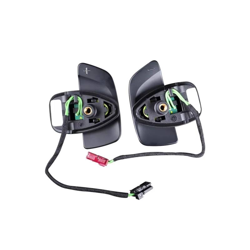 KANGBOZ Kompatibel Mit Benz Für W213 C238 A238 C257 W464 2019 2020 2021 Verlängerungsschaltabdeckung Auto-Lenkrad-Controller-Paddel-Verlängerungsschalthebel Auto Schaltwippen(Black) von KANGBOZ