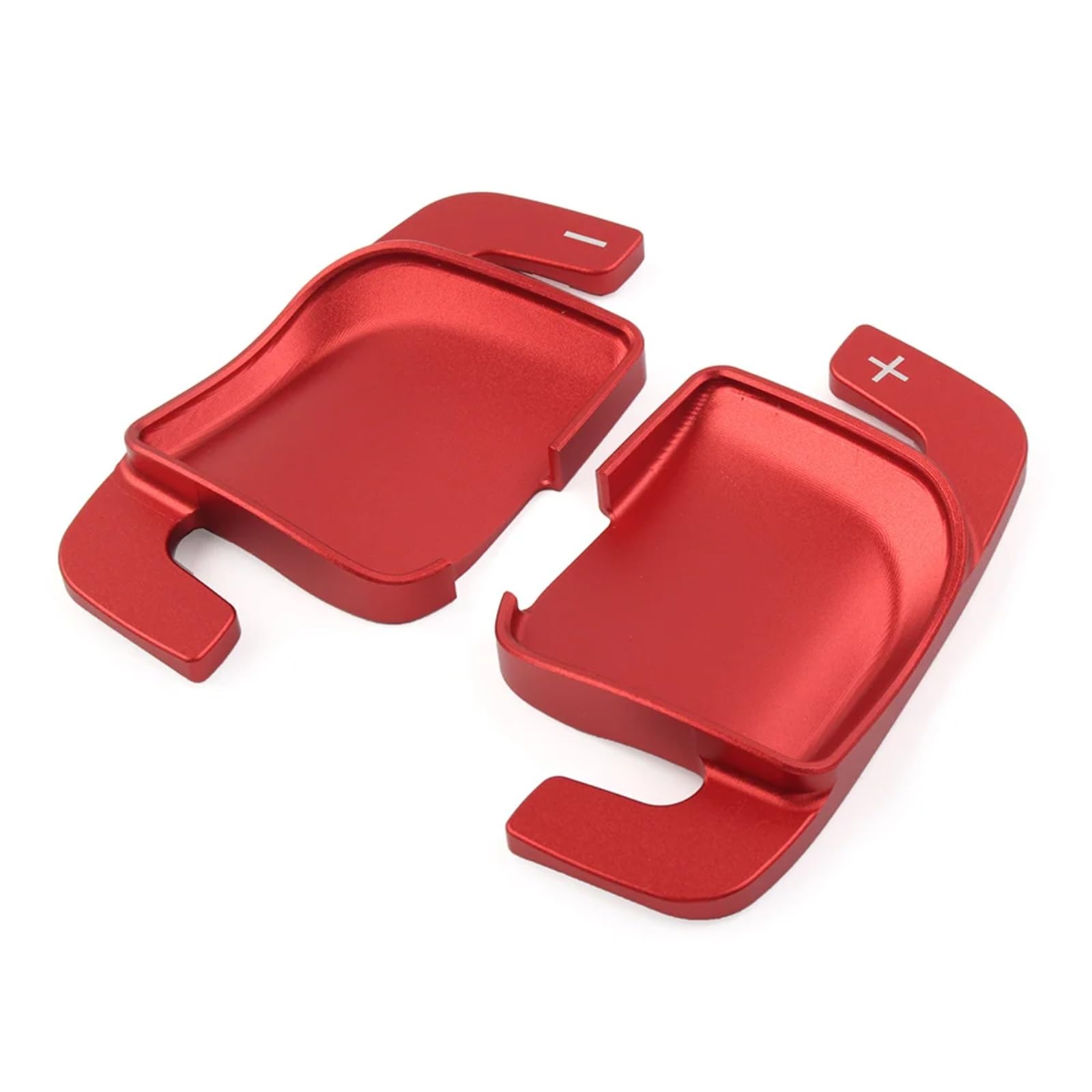 KANGBOZ Kompatibel Mit Benz Für W213 S213 C238 A238 W223 W223 2021 2022 Aluminium-Auto-Lenkrad-Controller-Paddle-Shifter-Erweiterungszubehör Auto Schaltwippen(Red) von KANGBOZ