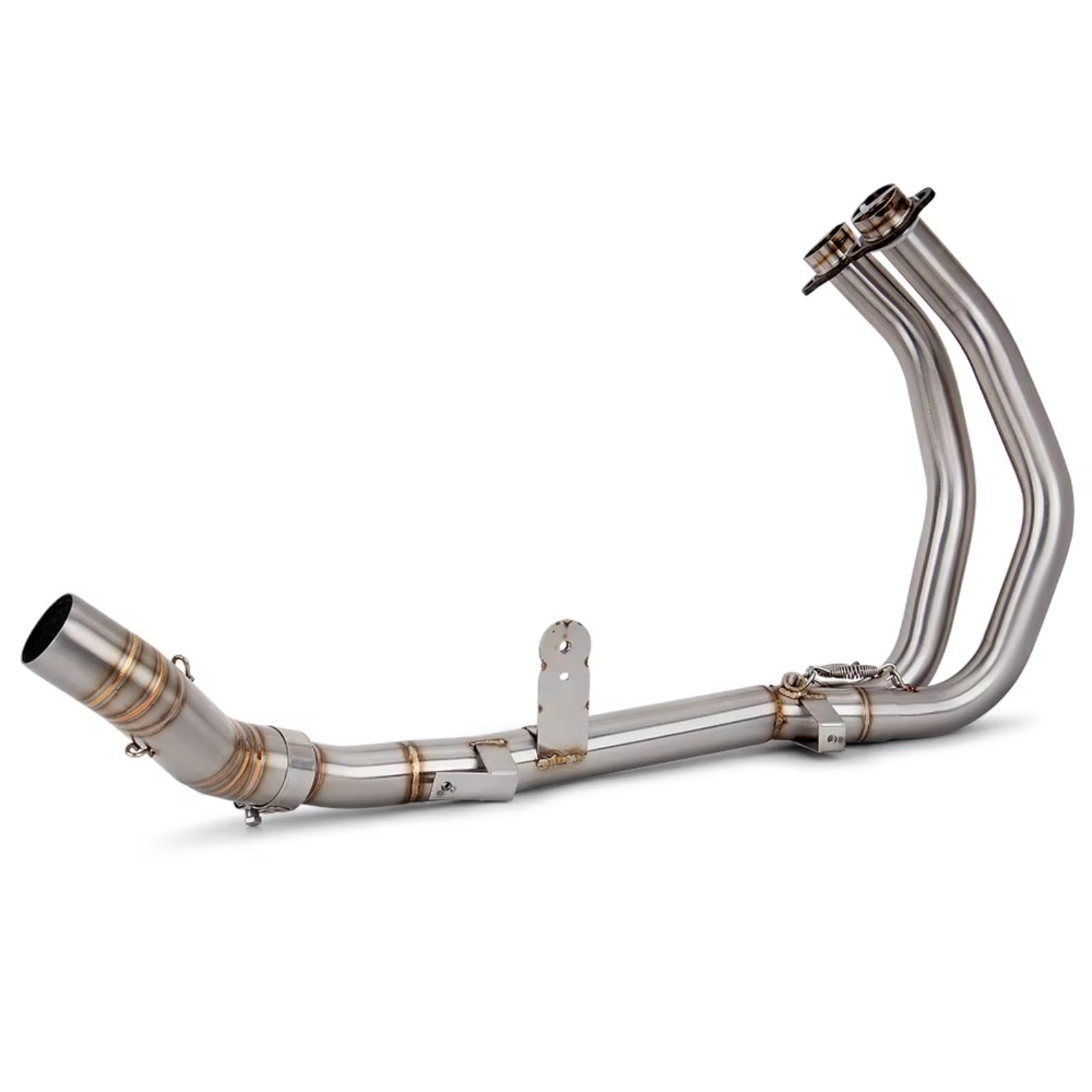 KANGBOZ Kompatibel Mit CB400X Für CB400F 2016 2017 2018 2019 2020 2021 2022 2023 2024 Motorradauspuff Vorne Mitte Link Rohr Auspuffrohr Ändern Motorrad Auspuffrohr(Type B) von KANGBOZ