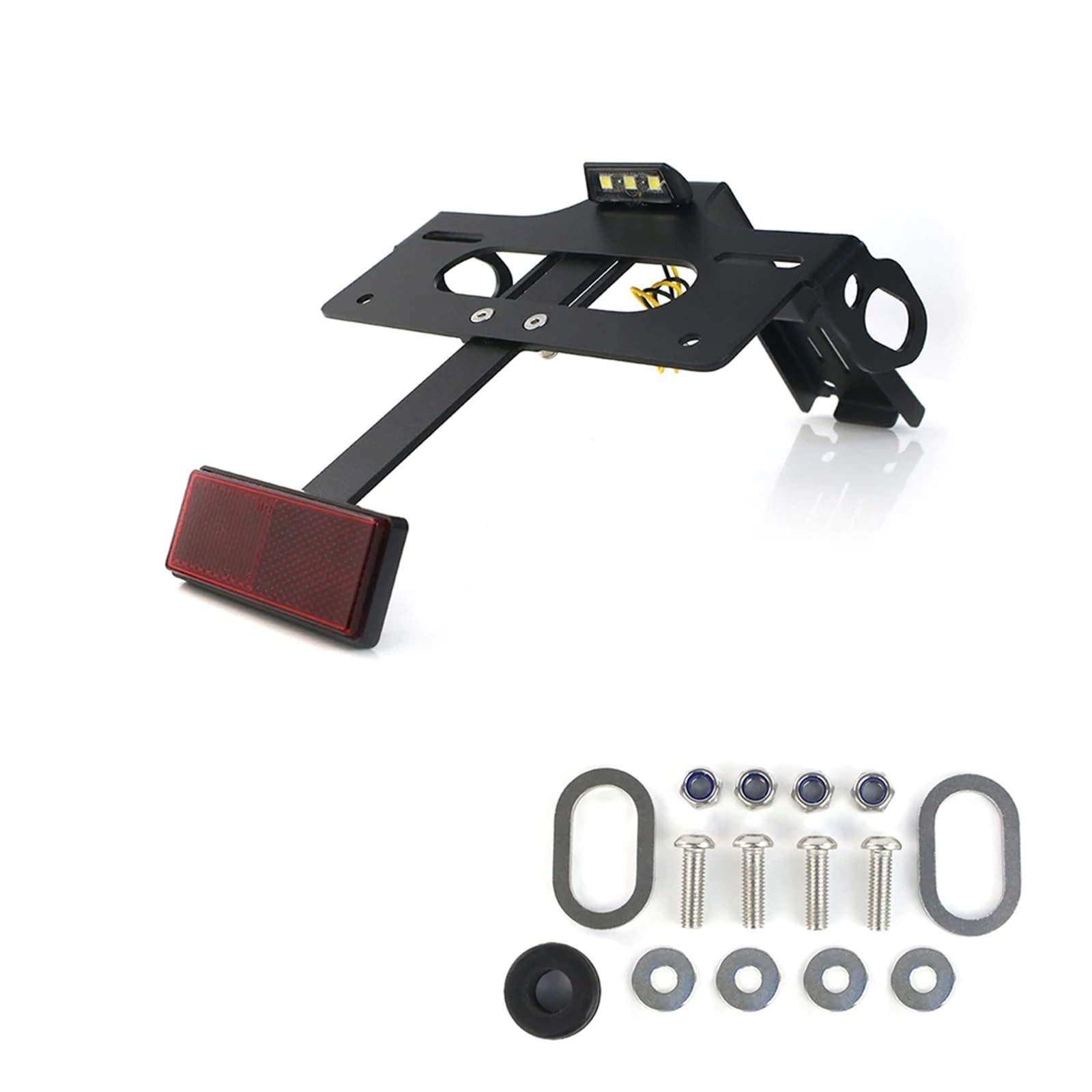 KANGBOZ Kompatibel Mit CB750 Für Hornet 2023 2024, Motorrad-Heckkotflügel-Eliminierungssatz, Kennzeichenhalter, Halterung, Licht Motorrad-kennzeichenhalter KANGBOZ Kompatibel Mit CB750 Für Hornet 2023 2024, Motorrad-Heckkotflügel-Eliminierungssatz, Kennzeichenhalter, Halterung, Licht Motorrad-kennzeichenhalter von KANGBOZ