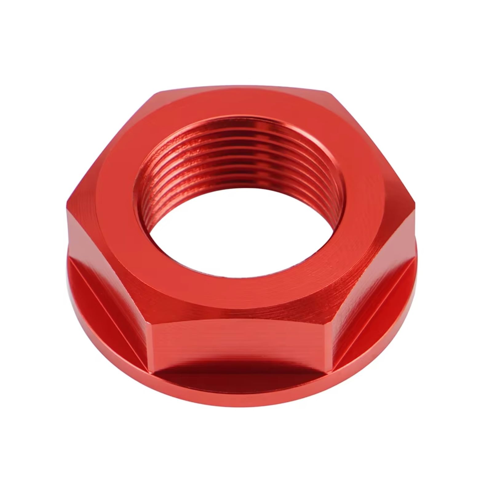 KANGBOZ Kompatibel Mit CR125R Für CR250R Für CRF250R Motorrad Zubehör Hinterrad Achse Welle Lock Mutter Schraube Felge Motorrad Schraubenset(Red) von KANGBOZ