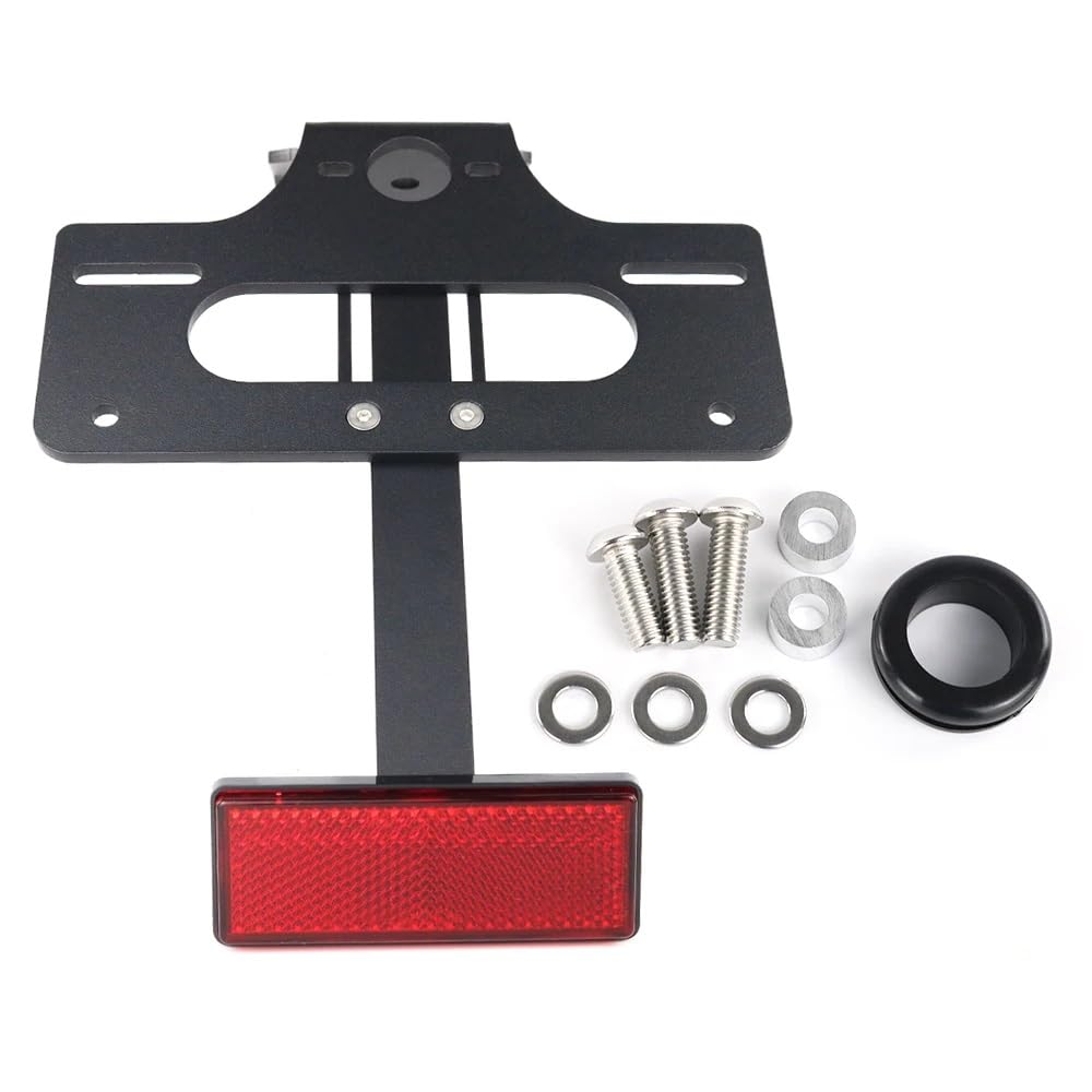 KANGBOZ Kompatibel Mit CRF300L Für CRF300 Für Rally Für CRF300RX Für CRF300RL 2021-2024 Roller Hinterer Kotflügel-Eliminierungssatz Plattenhalterhalterung Motorrad-kennzeichenhalter(with Reflector) KANGBOZ Kompatibel Mit CRF300L Für CRF300 Für Rally Für CRF300RX Für CRF300RL 2021-2024 Roller Hinterer Kotflügel-Eliminierungssatz Plattenhalterhalterung Motorrad-kennzeichenhalter(with Reflector) von KANGBOZ