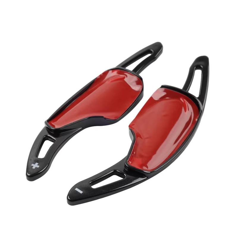 KANGBOZ Kompatibel Mit Chevrolet Für Camaro 2016–2023 Für Corvette 2014–2020 Auto-Lenkrad-Schaltwippen-Verlängerungsteile Zubehörmontage Auto Schaltwippen(Black) von KANGBOZ