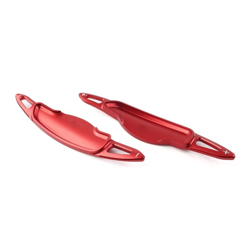 KANGBOZ Kompatibel Mit Enesis Für GV70 GV80 2022 2023 Für G80 2019 2020 Aluminiumlegierung Auto Lenkrad Paddle Shifter Extension Car Universal Picks Auto Schaltwippen(Red) von KANGBOZ