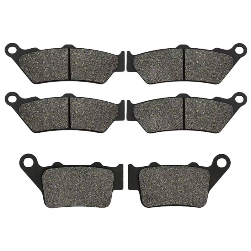 KANGBOZ Kompatibel Mit F700GS 2011 2012 2013 2014 2015 2016 2017 2018 Hintere Bremsbeläge Motorradbremse Vorderer Hinterer Bremsbelag Scheibenbremsbeläge Motorrad Bremsbeläge(Front and Rear) von KANGBOZ