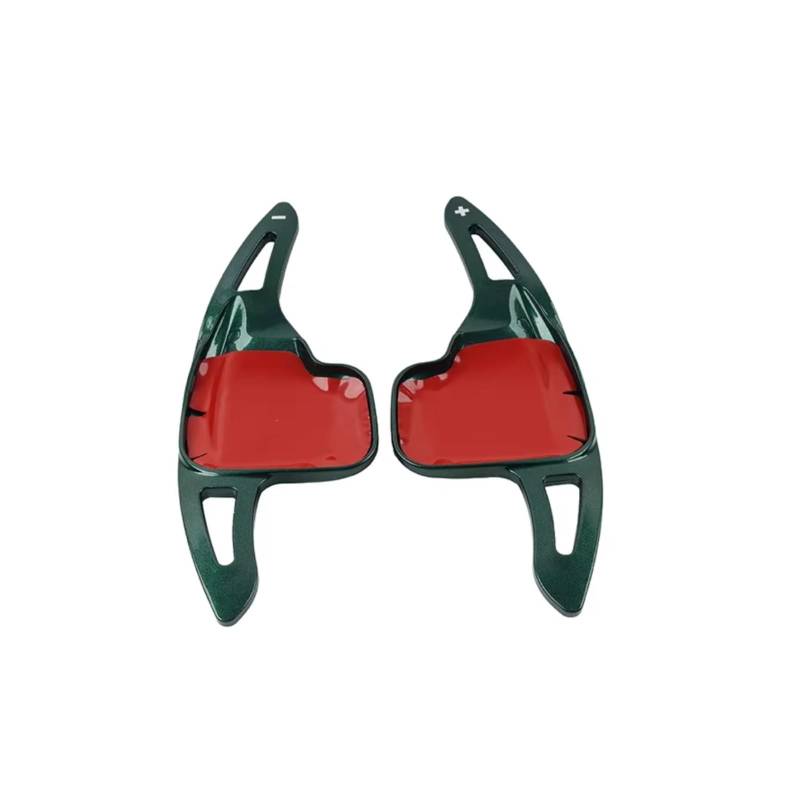 KANGBOZ Kompatibel Mit Für F45 F46 F16 2015–2019 Für GT 2016–2019 Auto-Lenkrad-Controller Paddle-Erweiterung Shifter Teile Zubehör Montage Auto Schaltwippen(Green) von KANGBOZ