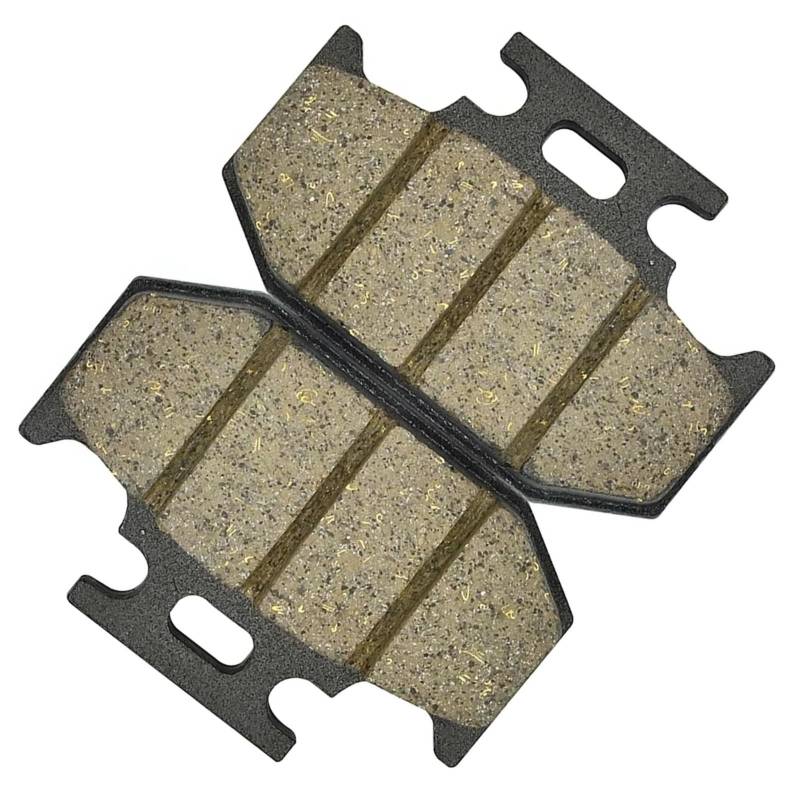 KANGBOZ Kompatibel Mit Für KLX650 1993 1994 1995 1996 1997 1998 Für KX200 1989 Für KDX125 SR DX125 A Motorrad-Hinterradbremsbelagscheibe Motorrad Bremsbeläge von KANGBOZ