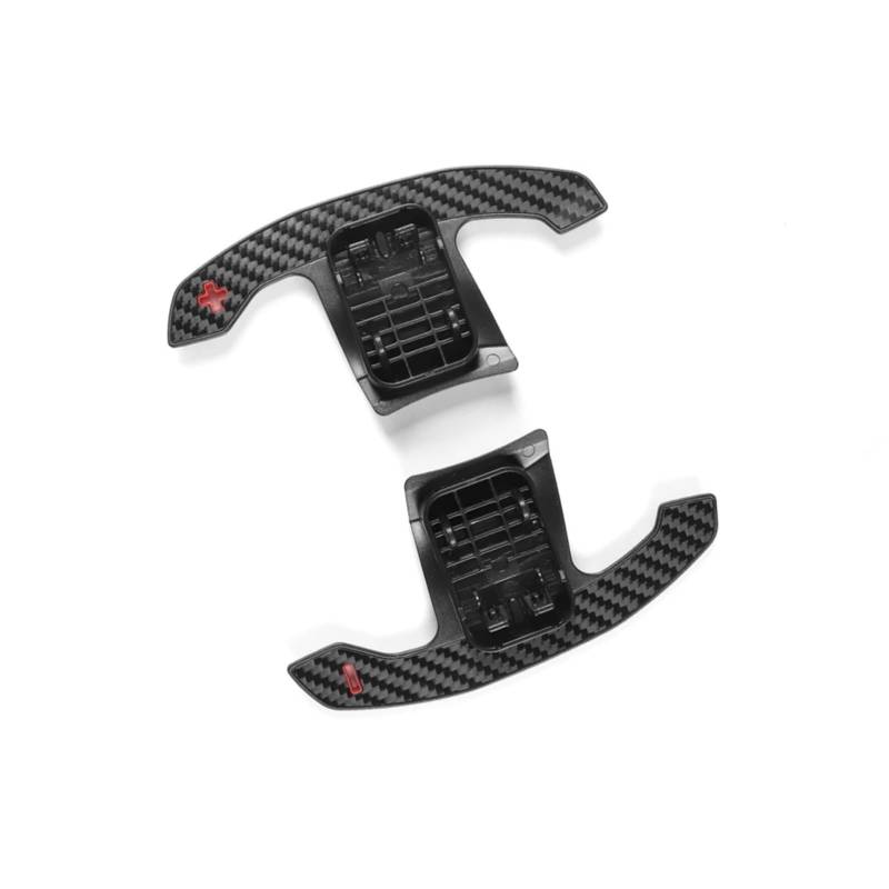 KANGBOZ Kompatibel Mit Für X1 F48 2016–2019 Für X2 F39 Z4 Für G29 2018–2020 Auto-Lenkrad-Controller Paddle Extension Shifter Teile Zubehör Auto Schaltwippen(Carbon Fiber Black) von KANGBOZ