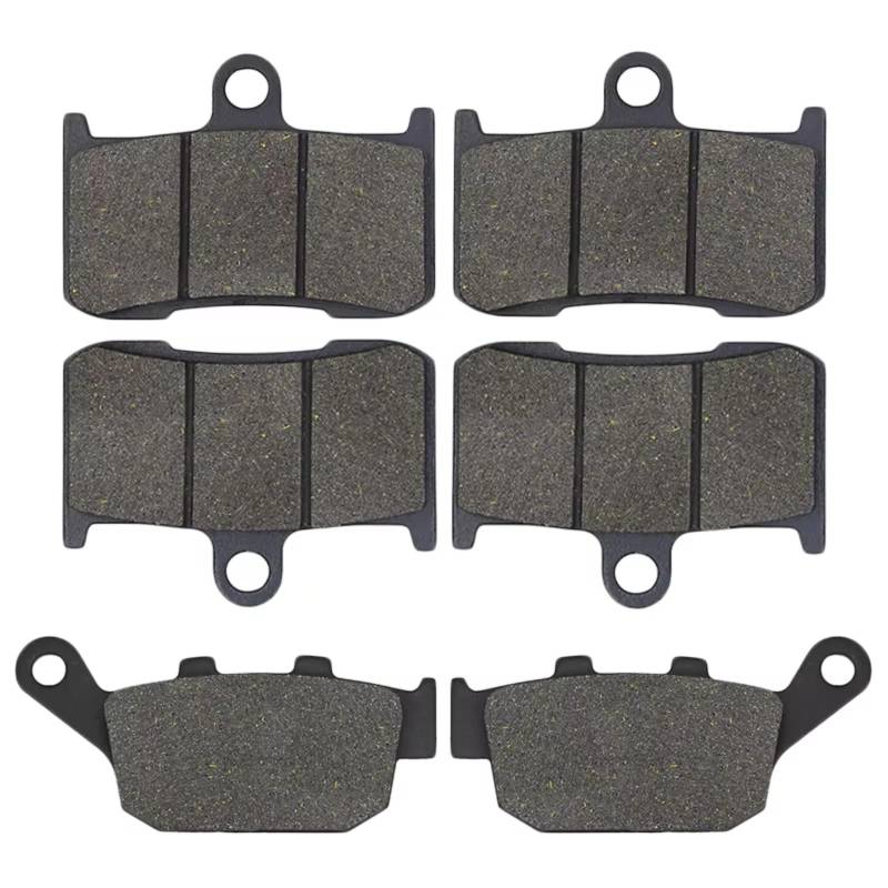 KANGBOZ Kompatibel Mit Für Z800E Für Z 800 DDS/DEF/DFF/DGF ABS Modell 2013 2014 2015 2016 Bremsbeläge Hinten Motorrad Vorne Hinten Bremsbelag Motorrad Bremsbeläge(Front and Rear) von KANGBOZ