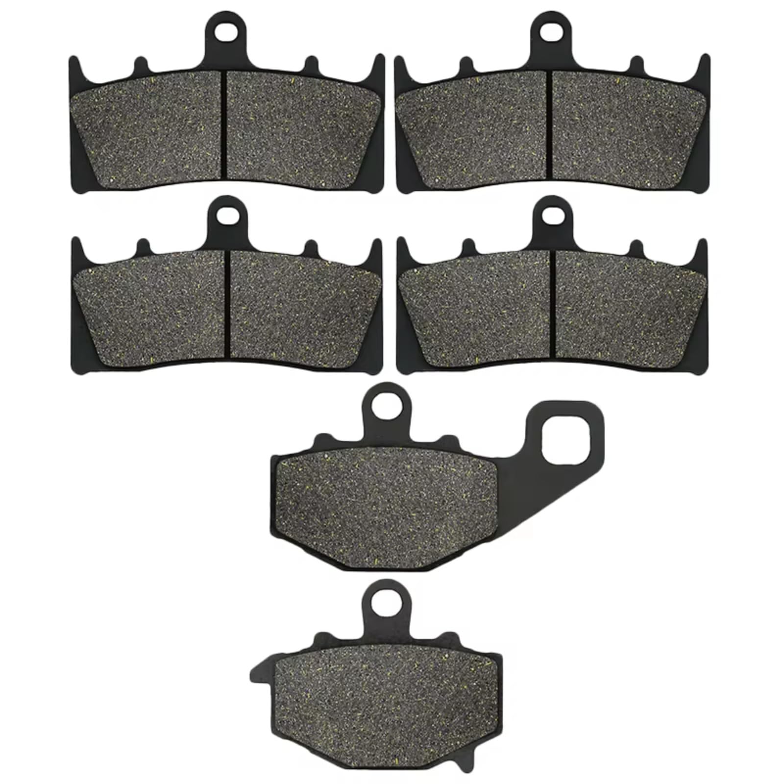 KANGBOZ Kompatibel Mit Für ZX-6R ZX 600 G/J 1998 1999 2000 2001 2002 Für ZX-6R ZX 636 A1P 636cc 2002 Motorrad Vorne Hinten Bremsbelag Motorrad Bremsbeläge(Front and Rear) von KANGBOZ