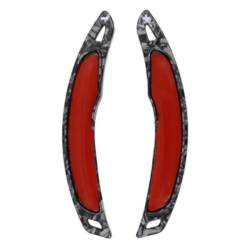 KANGBOZ Kompatibel Mit Mitsubishi Für Outlander Für Sport L200 2016–2023 Für ASX 2013–2022 Auto-Lenkrad-Schaltpaddel-Verlängerung Auto-Universal-Picks Auto Schaltwippen(Forged Pattern) von KANGBOZ