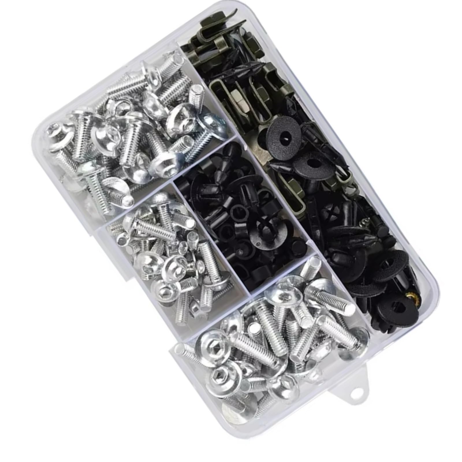 KANGBOZ Kompatibel Mit PAN European ST1300 Motorradzubehör Verkleidungsschraubensatz Schraubensatz Motorradschraubensatz Motorrad Schraubenset(Silver) von KANGBOZ