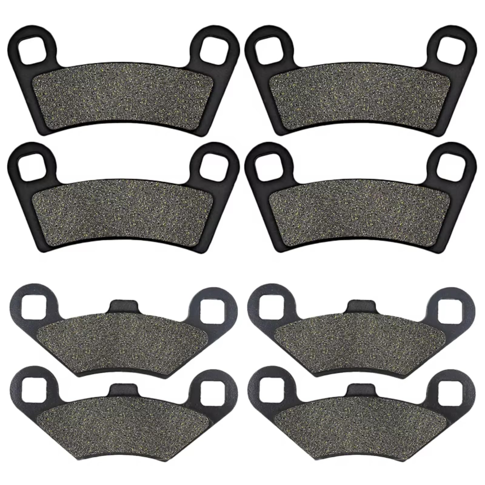KANGBOZ Kompatibel Mit Polaris Für RZR EPS 2013 2014 2015 2016 2017 2018 2019 Für RZR 800 2008 2009 2010 2011 2012 2013 2014 Bremsbeläge Vorne Hinten Motorrad Bremsbeläge(Front and Rear) von KANGBOZ