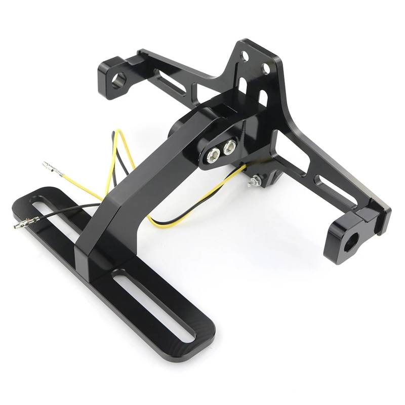 KANGBOZ Kompatibel Mit Suzuki Für DR-Z400 Für DR-Z400S Für DR-Z400SM Für Boulevard M50 2005-2018 Kotflügel-Eliminator Für Motorrad Motorrad-kennzeichenhalter(Black) von KANGBOZ