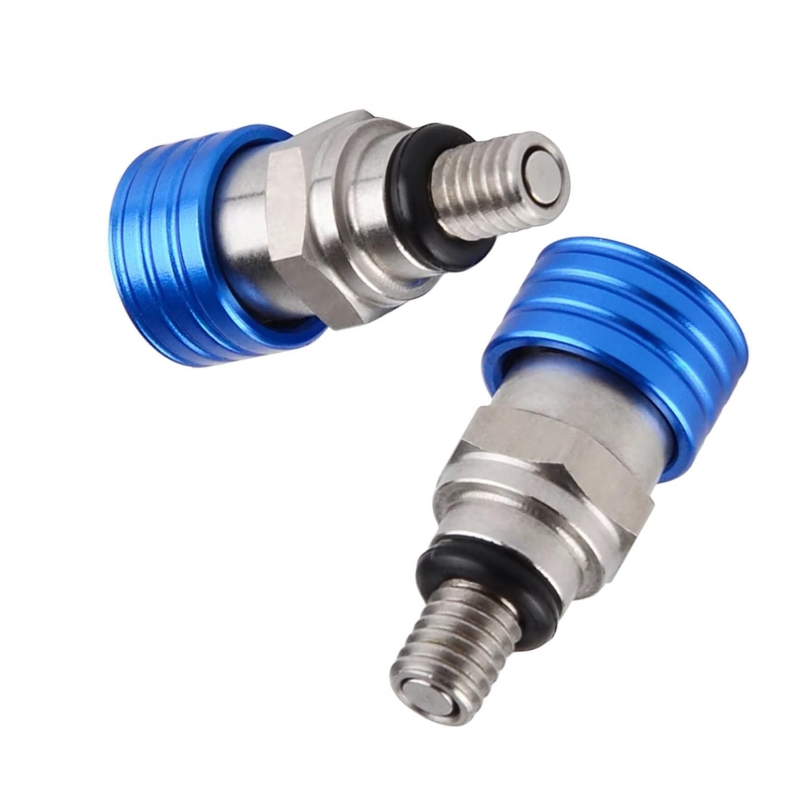 KANGBOZ Kompatibel Mit Suzuki Für DRZ250 2001–2007 Für DRZ400SM 2005–2015 Für RM60 2000–2004 Motorradzubehör Gabel-Entlüftungsventilschraube Motorrad Schraubenset(Blue) von KANGBOZ