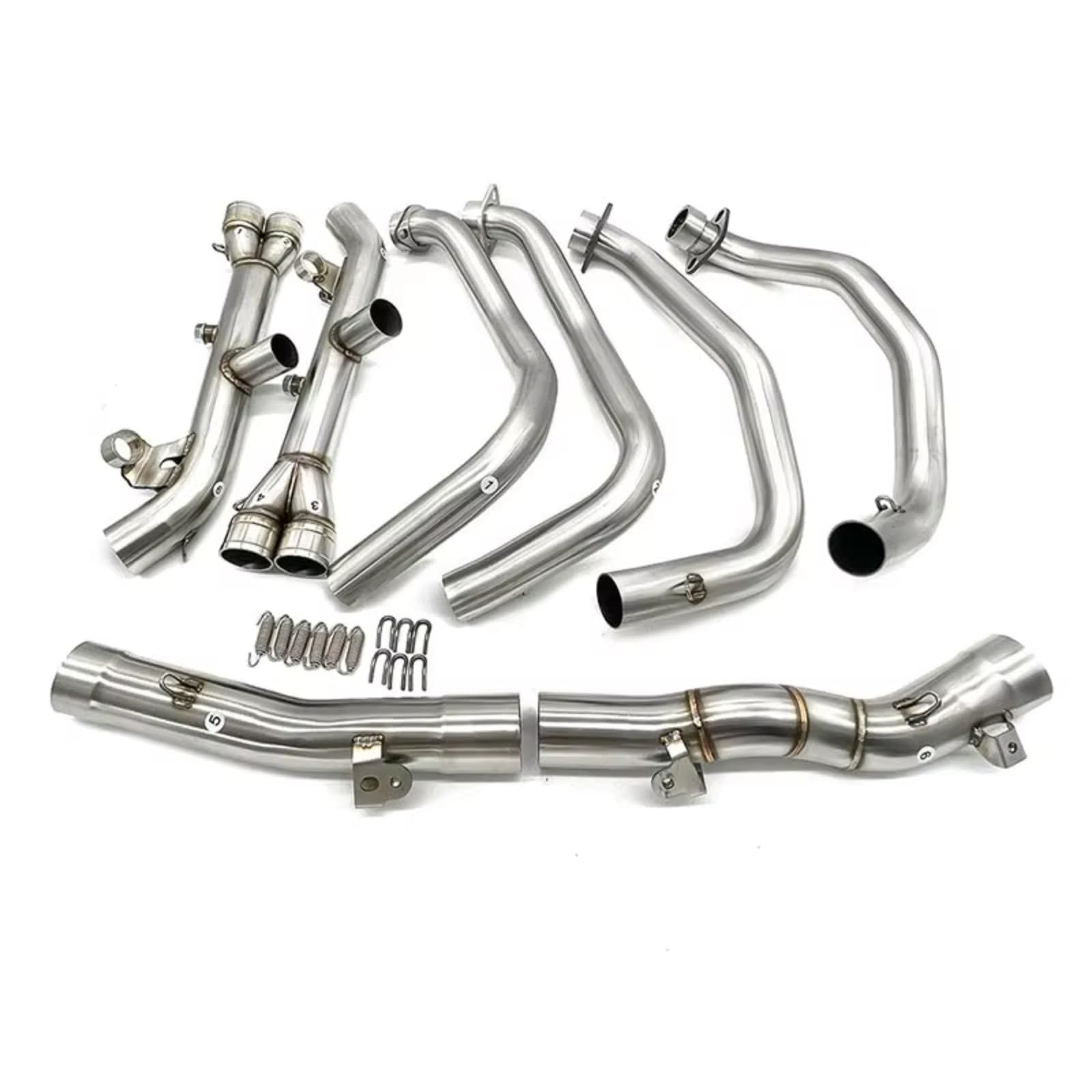 KANGBOZ Kompatibel Mit Suzuki Für Hayabusa 1300 Für GSX1300R 2021 2022 2023 2024 Motorrad-Auspuffschalldämpfer-Header Front Link Pipe Elbow Für Escape Motorrad Auspuffrohr KANGBOZ Kompatibel Mit Suzuki Für Hayabusa 1300 Für GSX1300R 2021 2022 2023 2024 Motorrad-Auspuffschalldämpfer-Header Front Link Pipe Elbow Für Escape Motorrad Auspuffrohr von KANGBOZ